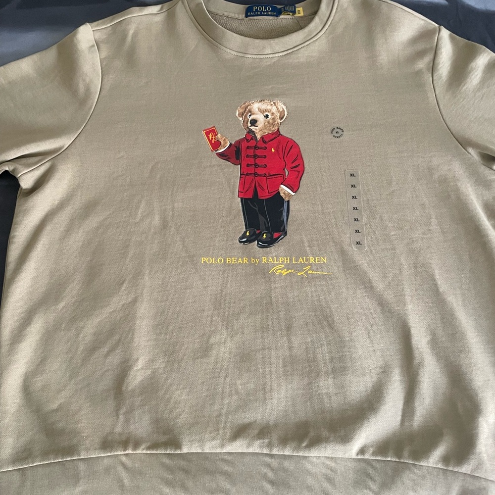 Polo Bear Lunar New Year Sweatshirt NWT